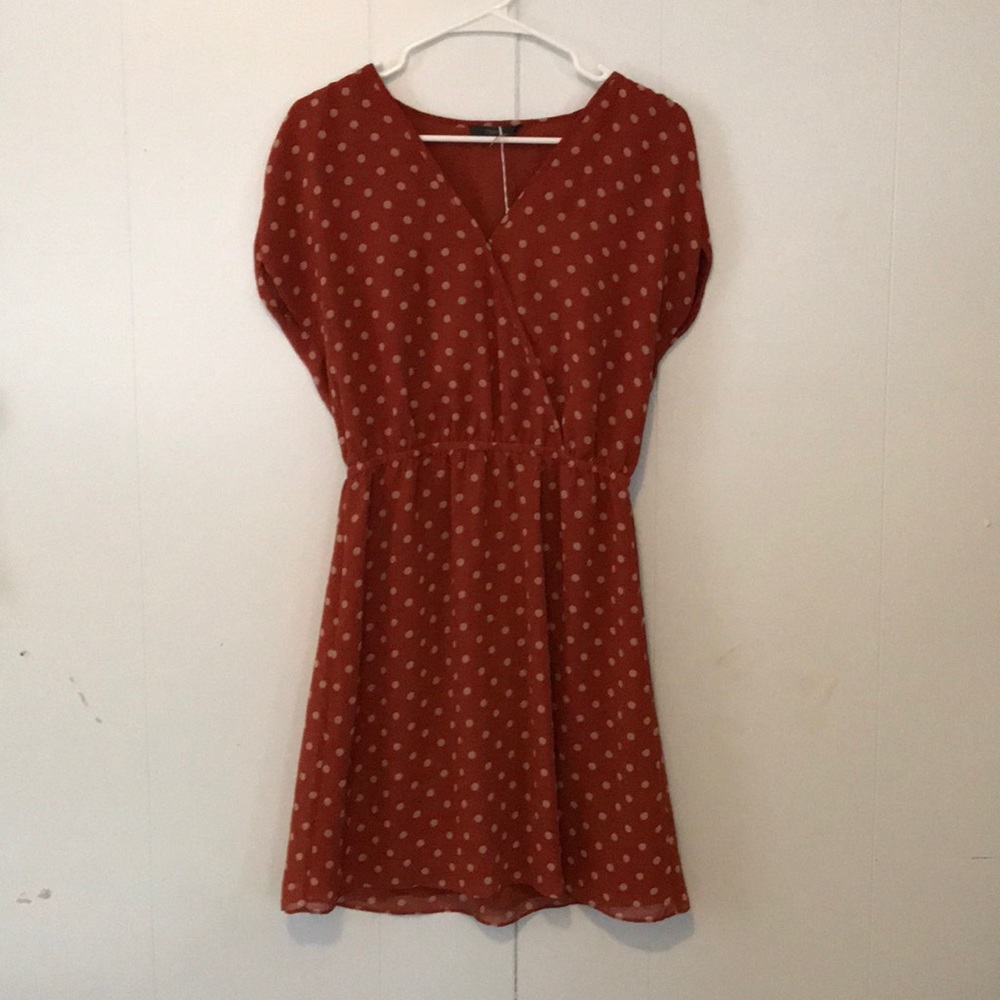 ANTHROPOLOGIE — THML Polka Dot Dress